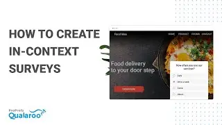 How to Create In-Context Surveys