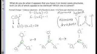Resonance & Formal Charge