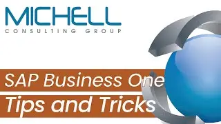 How To | SAP Business One Tips and Tricks