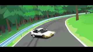Testing new AE86's New Engine (FR legends)
