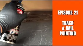 N SCALE LAYOUT UPDATE: Track & rail painting