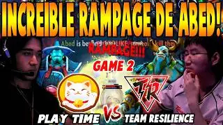 PLAY TIME vs TEAM RESILIENCE [GAME 2] BO3 - SEMIFINAL 