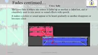 Types of fades used in Radio audio production