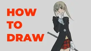 HOW TO DRAW SOUL EATER - MAKA (8HD)