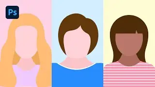 Tuto Photoshop : Créer des Silhouettes en Flat Design !