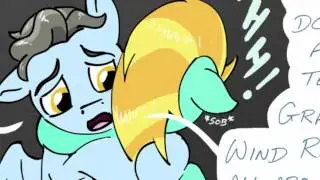 MLP Comic Dub: 'Lightning Dust Visits' (Sad)