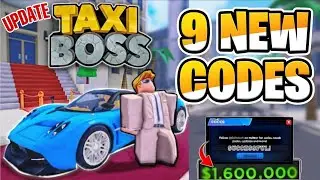 😱 UPDATE🎁TAXI BOSS CODES IN OCTOBER 2025 || ROBLOX TAXI BOSS CODES 2025