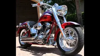 2006 Harley-Davidson  Screamin Eagle Fat Boy CVO Canyon Copper and Concord Purple
