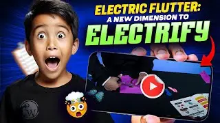 Electric Flutter Real Life Experiment 💥🥼