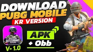 HOW TO DOWNLOAD PUBG MOBILE KOREAN VERSION  APK+OBB FILE