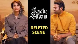Radheshyam Deleted Scene || Prabhas || Pooja Hegde || Cine Starzz