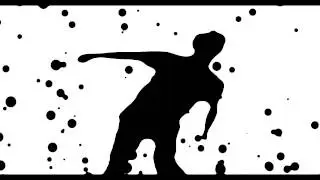 Liquid ink dance
