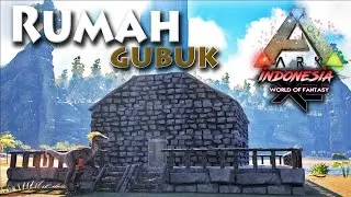 ARK indonesia X2 #1 RUMAH GUBUK 😍😍😍😇