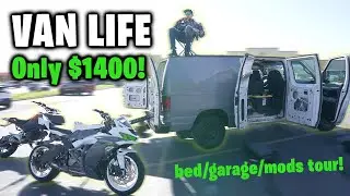 $1400 Van Build I Traveled The Country With - Budget Van Life Tutorial