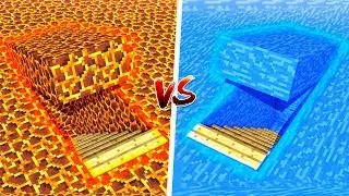 CASA SECRETA DE FOGO vs CASA SECRETA DE ÁGUA NO MINECRAFT !!