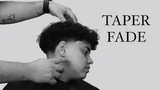taper fade na nuca + corte no topo AULA DO MEU CURSO ON-LINE (ELITE BARBER)