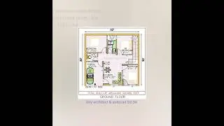 32'X30' HOUSE PLAN(960 SQUARE FEET) WITH CAR PARKING