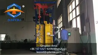 Qingdao Antai QD376 дробеметная установка shot blasting machine