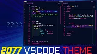 VSCode - 2077 Theme