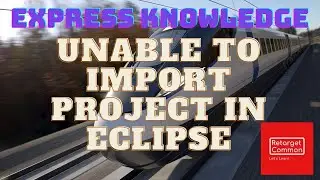 #2. Solution Of Unable To Import Project In Eclipse - Git Clone Issue in Eclipse