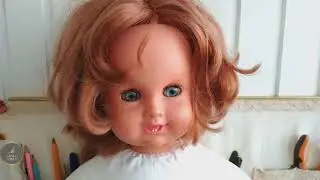 ПЕРЕДЕЛКА ИТАЛЬЯНСКОЙ КУКЛЫ CЕБИНО  МАСТЕР КЛАСС TUTORIAL  RESTORATION DOLL