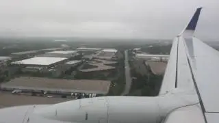 Red Eye Arrival Into BWI!!!  Excellent HD Boeing 737-900ER Landing On United Airlines!!!
