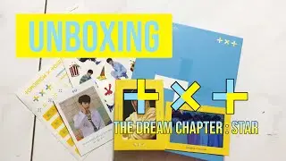 Unboxing of TXT Debut Album The Dream Chapter Star
