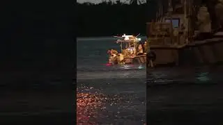 Can you tell what happened at the end? Tonight under the Haulover Inlet Bridge in Miami, Florida