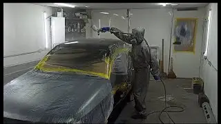 VAZ 2110 Золото Инков, половина сделано!!! Подготовка, покраска.