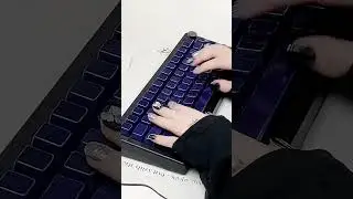 Indigo Ceramic Keycaps Elegantly Grace Your Typing with an Unparalleled Refinement