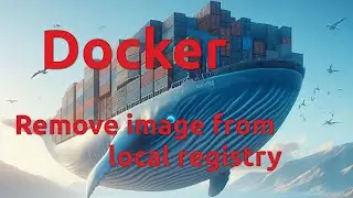 Remove docker image from local registry