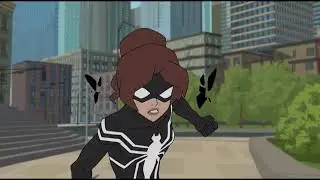 Spider-Girl belly punch