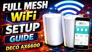 How to  Setup  Tri-Band Wi-Fi 6 AX6600 Mesh System - Urdu/Hindi