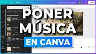 How to add music in Canva 2025