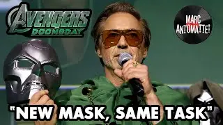 ROBERT DOWNEY Jr. as DOCTOR DOOM in AVENGERS: DOOMSDAY!