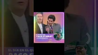 El día en que #PacoStanley leyó un mensaje del #MayoZambada