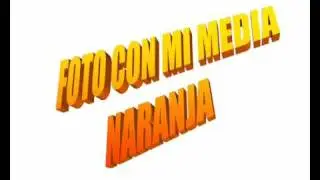 Foto con mi media naranja!!