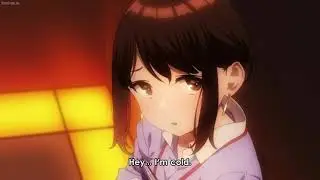 My Coworker and i were in the elevator together and then we were trapped inside | Ganbare Douki-chan