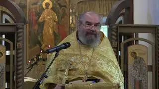 Проповедь на Литургии 18 09 2020 прот. Александр Кузин