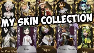 MY (NEW) SKIN COLLECTION (NEW Account) - OLD Limited Skins, Crossover Skins and more! | Identity V