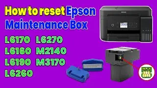 How to reset t04d1 maintenance box EPSON L6170 L6160 L6190 L6260 L6270 L14150 M2140 M3170