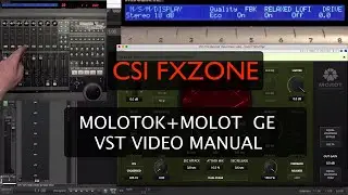 CSI FXZONE - MOLOTge + Molotok video manual + DOWNLOAD TEMPLATE