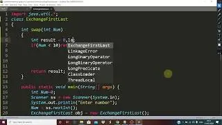 Exchange First and Last Digit