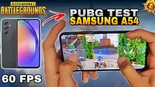 Samsung A54 PUBG TEST🔥 | Exynos 1380 | Ultimate Fps graphics & Gaming Review.