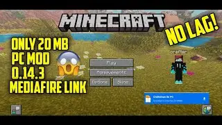 Minecraft 0.14.3 unofficial pc mod 😱 || only 20 mb || no lag || how to download minecraft 0.14.3 ||