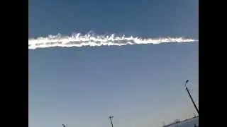 Метеорит над Челябинском 15.02.2013