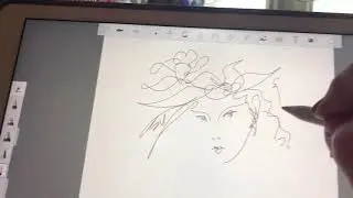 How Drawing One Line Illustration Show My Style In Art Рисую Онлайн Одной Линией Без Эскиза