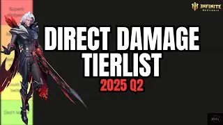 DIRECT DAMAGE TIERLIST 2025 Q2 | IMR - [Infinite Magicraid]