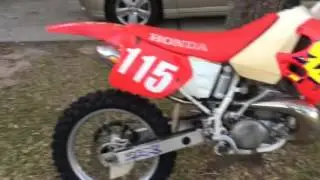 CR -250 R , New FMF silencer