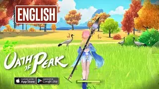 OATH OF PEAK English Gameplay - New Mobile NFT MMORPG